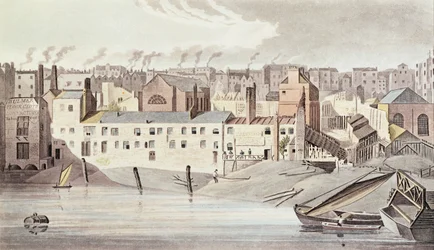 Teil der Ruinen des Savoy, 1816